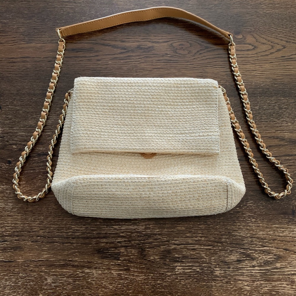 EXCELLENT Condition Talbots Straw Crossbody